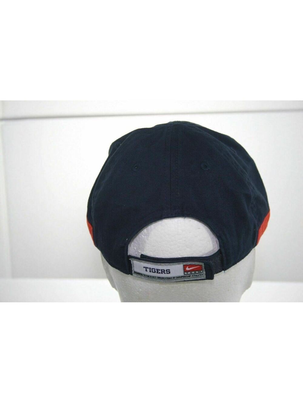 Nike Team Auburn Tigers Blue Hat - Size Youth 8-20 Adjustable Strapback Cap EUC - Picture 3 of 7